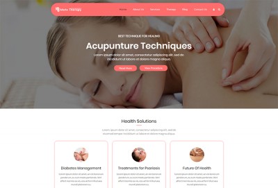 Acupuncture WordPress Theme