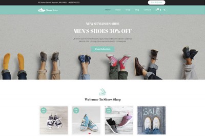 Shoes Store WordPress Theme